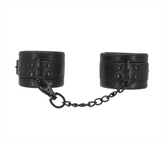 Love In Leather Padded Faux Leather Wrist Cuffs - Default Title - Cuffs And Restraints